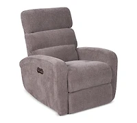 Stellarae Fabric Power Recliner with Usb, Created for Macy's