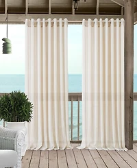 Elrene Home Fashions Carmen Sheer Extra Wide Indoor/Outdoor Sheer Window Curtain