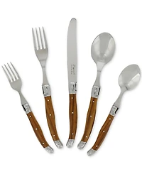 French Home Laguiole 20 Piece Stainless Steel Flatware Set, Service for 4