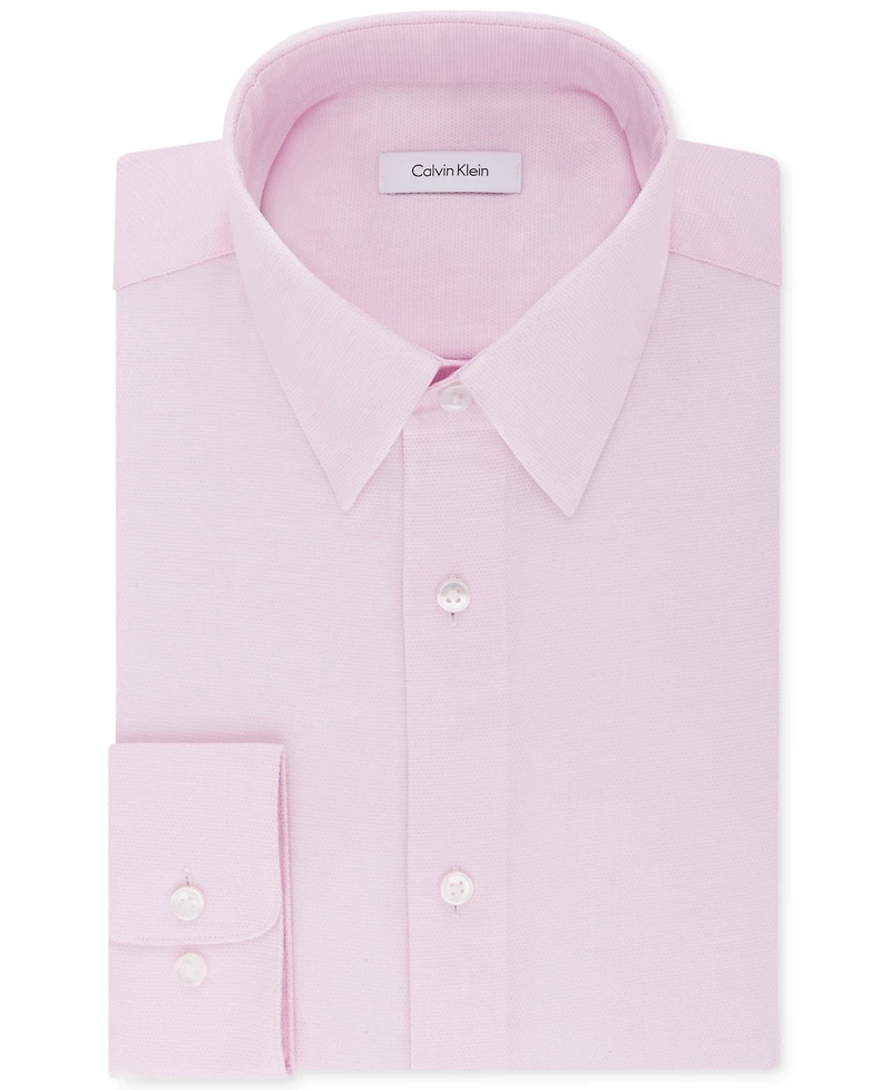 Calvin Klein Men's Steel+ Regular Non-Iron Stretch Performance Dress Shirt