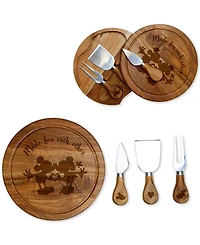 Disney Mickey & Minnie Mouse - 'Acacia Brie' Cheese Board & Tools Set