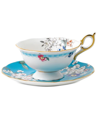 Wedgwood Wonderlust Apple Blossom Teacup & Saucer