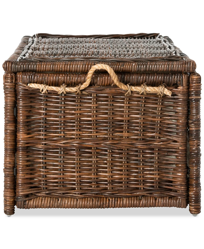 Jonathan Y Happimess Caden 46'' Wicker Storage Trunk