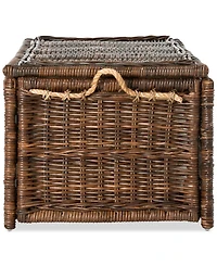 Jonathan Y Happimess Caden 46'' Wicker Storage Trunk