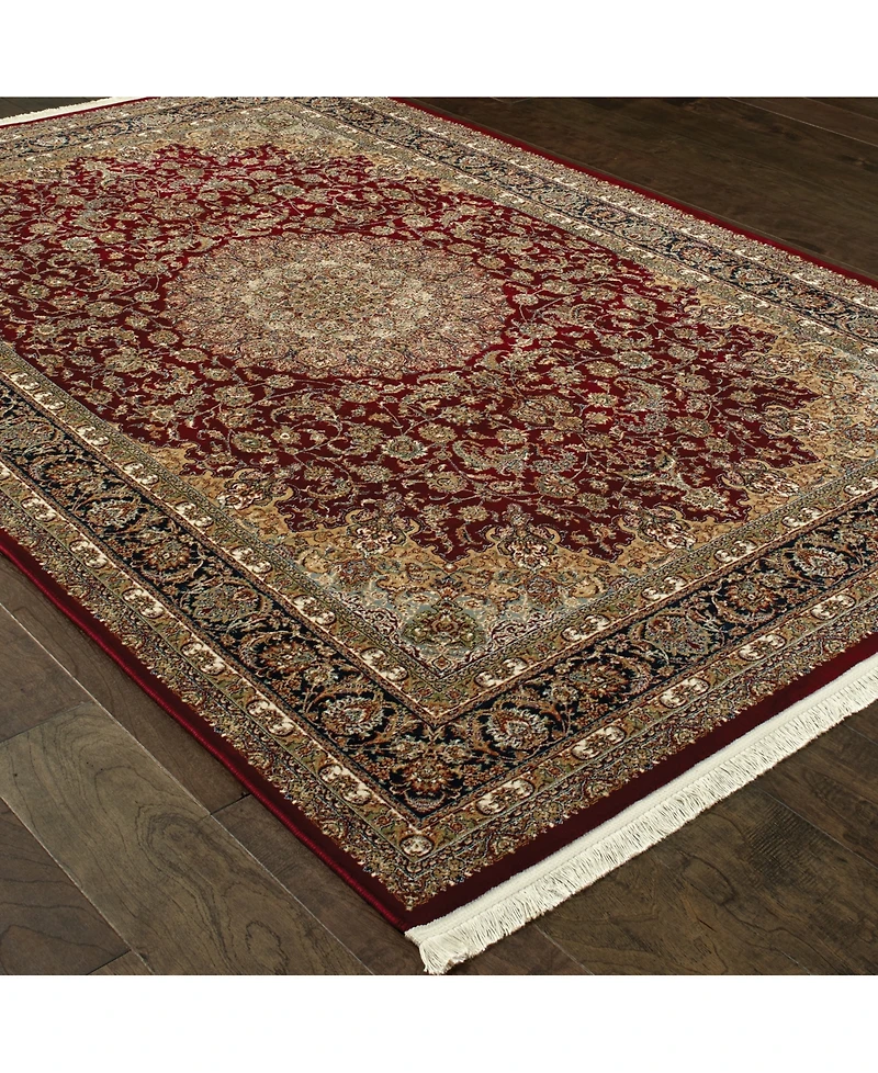 Oriental Weavers Masterpiece Medallion Red 2'3" x 10' Runner