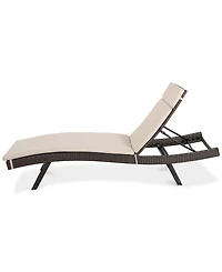 Pietro Outdoor Chaise Lounge with Cushion