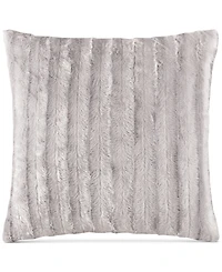 Madison Park Duke Ribbed Faux-Fur Decorative Pillow, 20" x