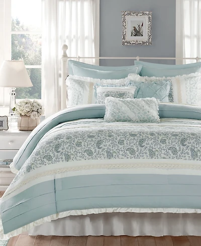 Madison Park Dawn 9-Pc. Comforter Set, Queen