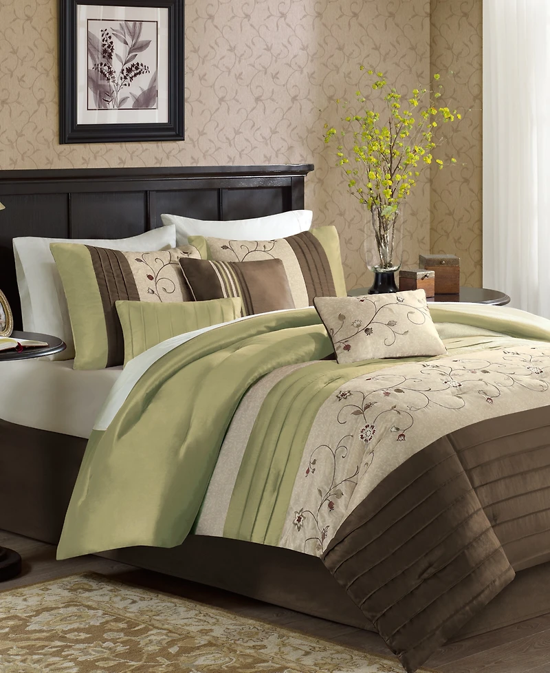 Madison Park Serene 7-Pc. Comforter Set, Queen