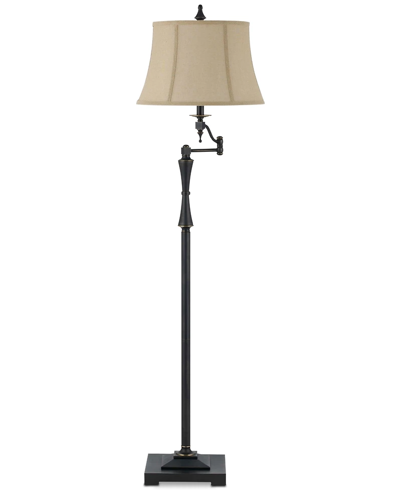 Cal Lighting Madison Swing Arm Floor Lamp