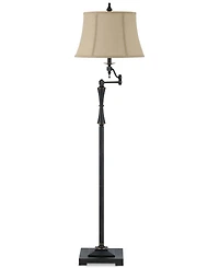 Cal Lighting Madison Swing Arm Floor Lamp