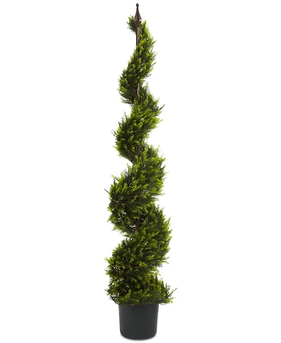 Nearly Natural 5' Artificial Cypress Spiral Tree