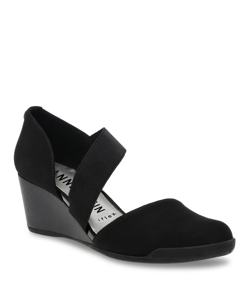 Anne Klein Women's Tara Sport Asymmetrical Wedges