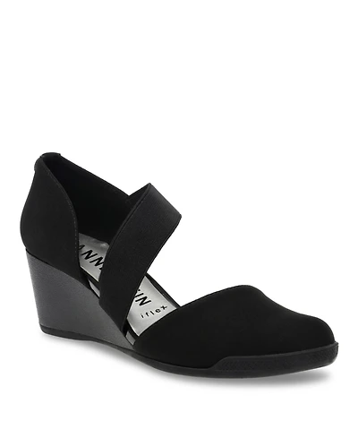 Anne Klein Women's Tara Sport Asymmetrical Wedges