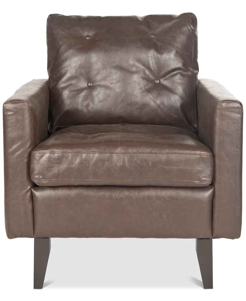 Olden Faux Leather Accent Chair