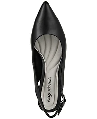 Easy Street Faye Slingback Kitten-Heel Pumps