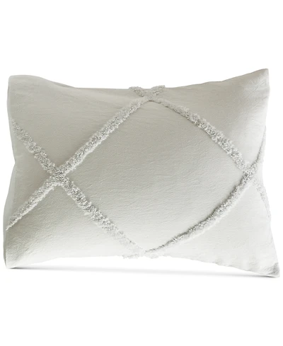 Peri Home Chenille Lattice Sham, King