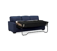 Ennia 82" Leather Queen Sleeper Sofa, Created for Macy's
