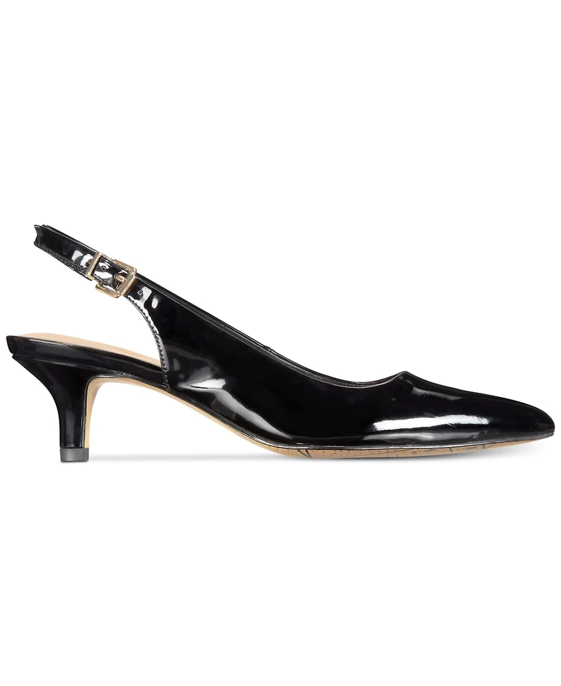 Bella Vita Scarlett Ii Kitten-Heel Slingback Pumps