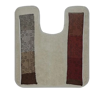 Popular Bath Miramar Bath Rug, Contour