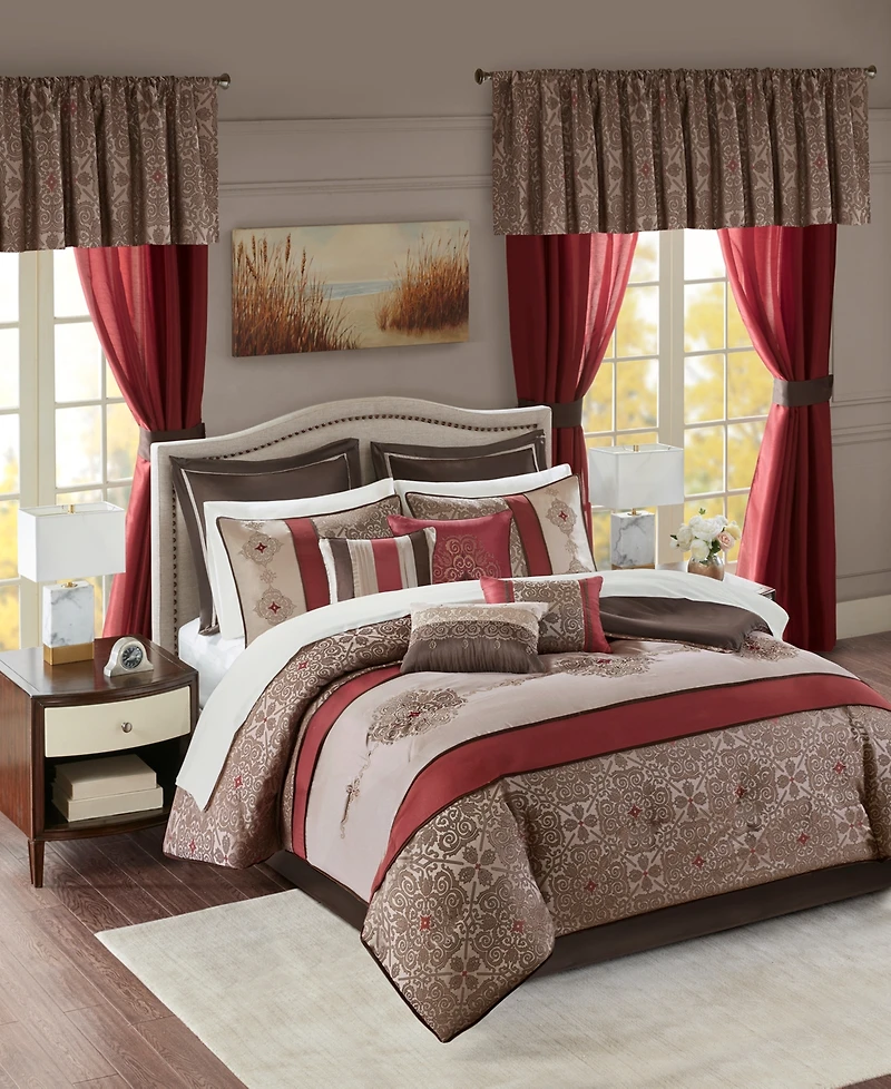 Madison Park Essentials Delaney 24-Pc. Room In A Bag