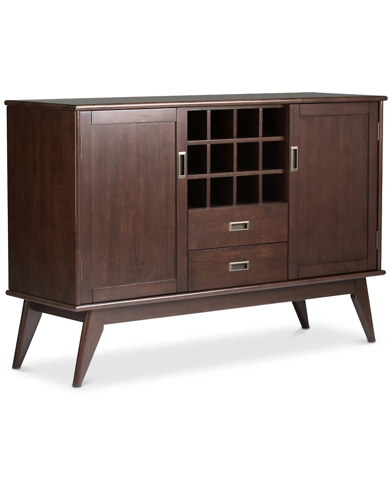 Kentler Mid Century Sideboard Buffet and Wine Rack