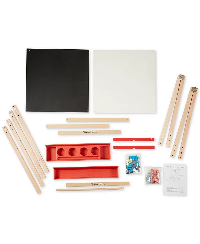 Melissa and Doug Kids Deluxe Magnetic Standing Art Easel