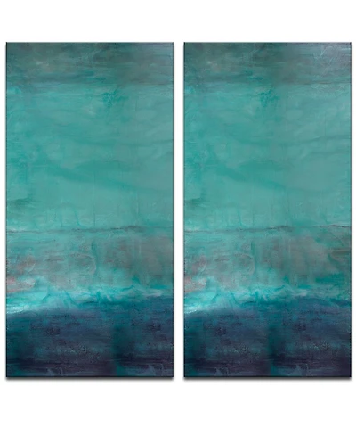 Ready2HangArt 'Abstract Spa' Oversized 2-Pc. Canvas Art Print Set