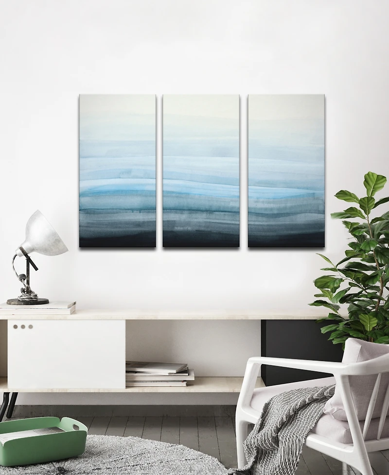 Ready2HangArt 'Coastal Mist' 3-Pc. Canvas Art Print Set