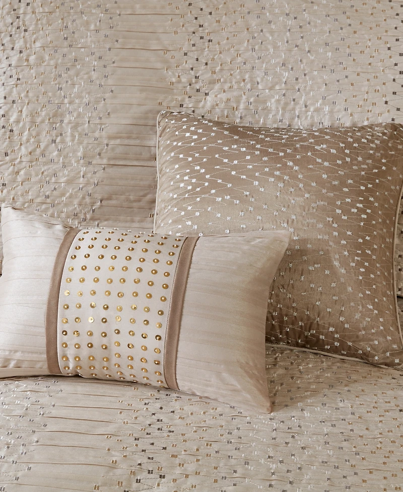 Madison Park Camelia 8-Pc. Comforter Set, Queen