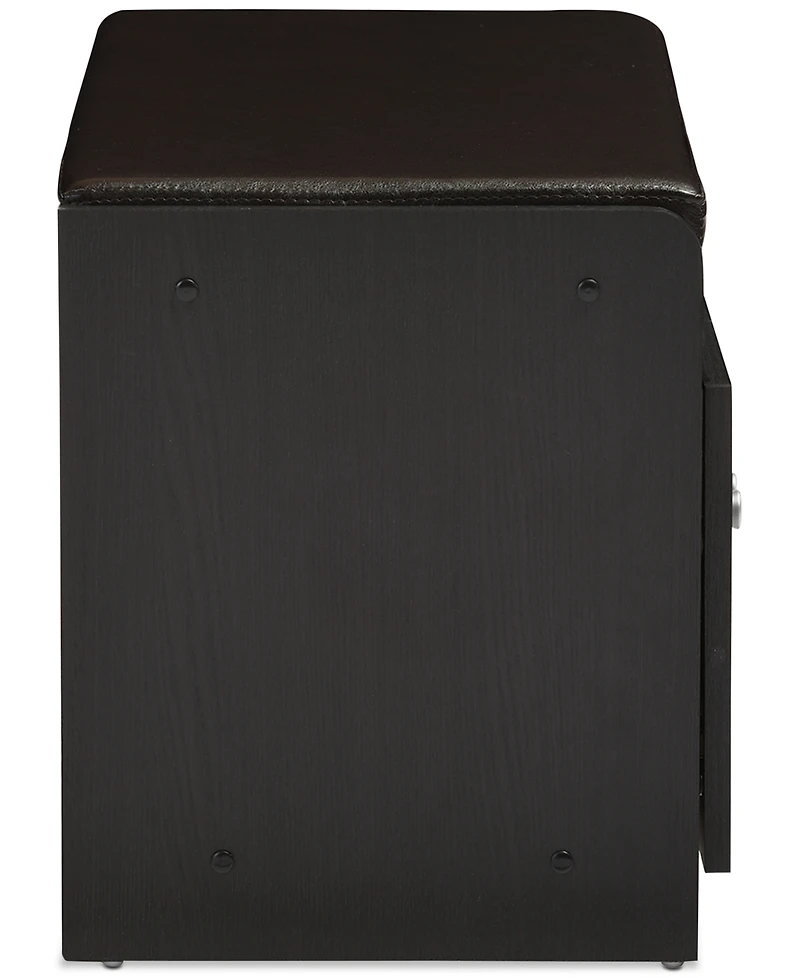 Glasser Cabinet with Seating Bench