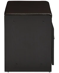 Glasser Cabinet with Seating Bench