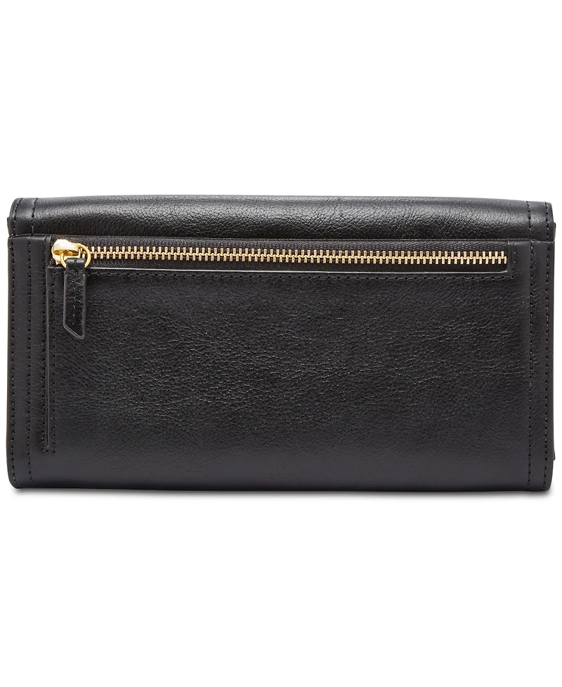 Fossil Logan Leather Flap Wallet