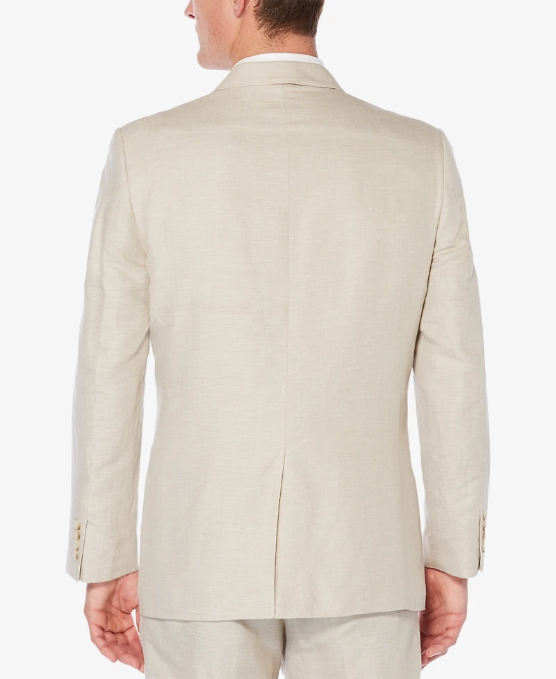 Perry Ellis Men's Herringbone Linen Blazer