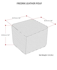Cotler Square Pouf