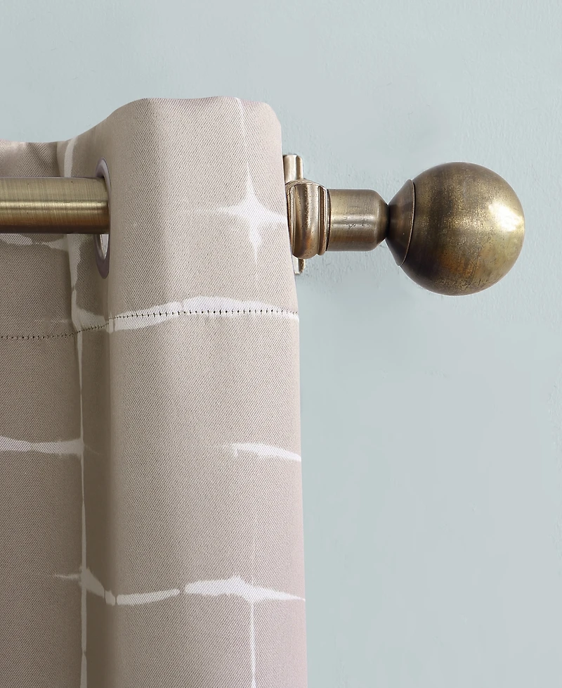 Saki Shibori Print Blackout Grommet Curtain Panel