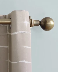 Saki Shibori Print Blackout Grommet Curtain Panel