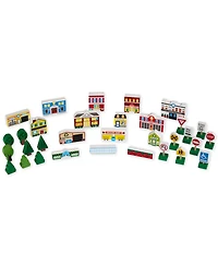 Melissa & Doug Wooden Town Play Set