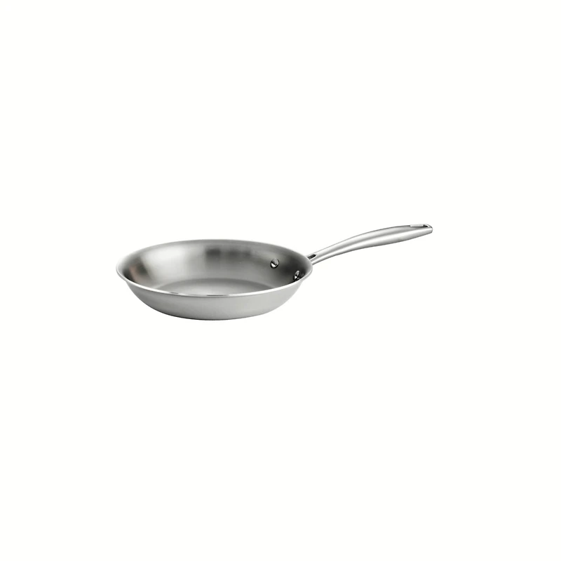 Tramontina Signature Tri-Ply Clad Stainless Steel 12-Inch Large Frying Pan, Induction-Ready Skillet