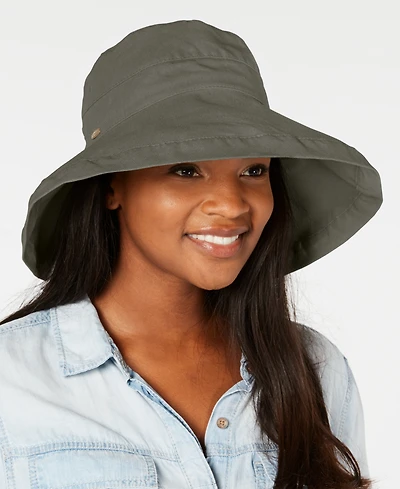 Scala Cotton Big Brim With Inner Drawstring