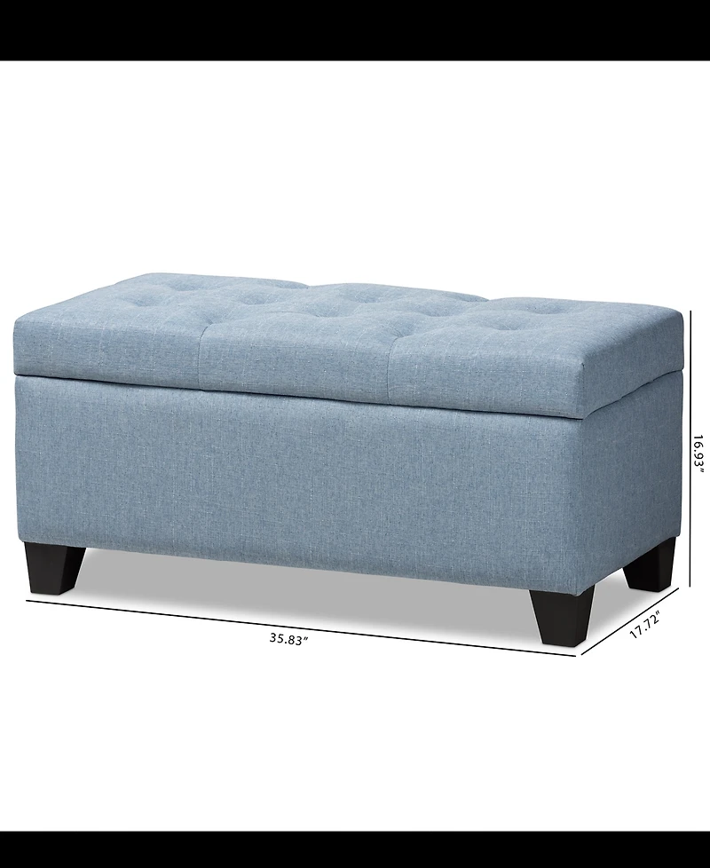 Michaela Storage Ottoman