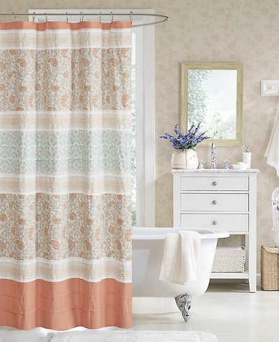 Madison Park Dawn Cotton Shower Curtain, 72" x 72"