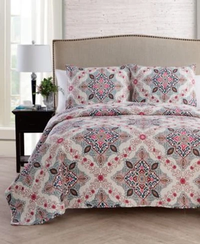 Vcny Home Wyndham Medallion Quilt Set