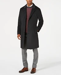 London Fog Men Signature Wool-Blend Overcoat