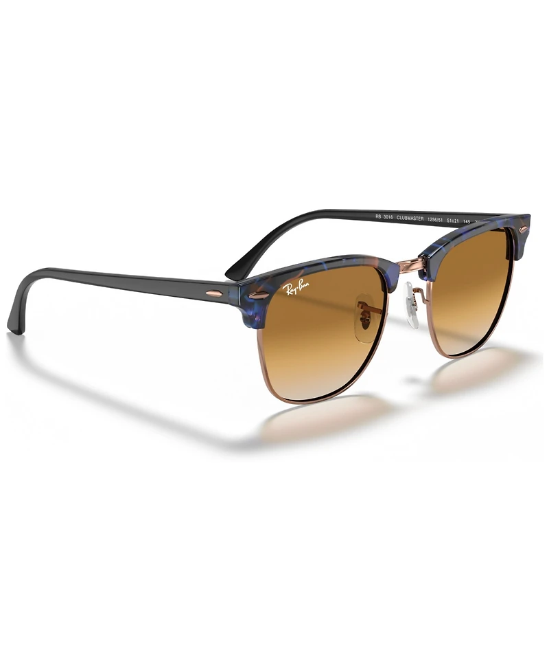 Ray-Ban Sunglasses, Clubmaster Fleck RB3016