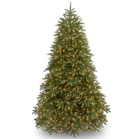 National Tree Company 6.5' Feel Real Jersey Fraser Fir Medium Tree with 900 Clear Lights