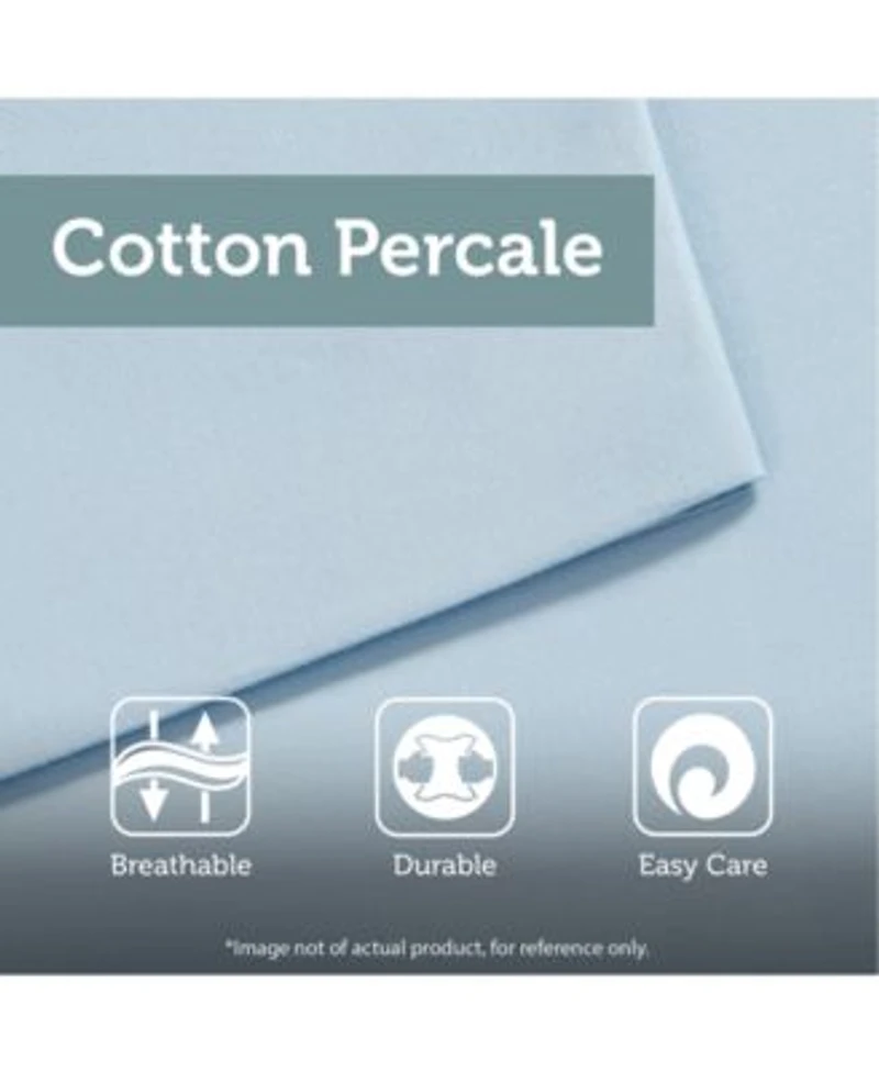 Madison Park Peached Cotton Percale Sheet Sets