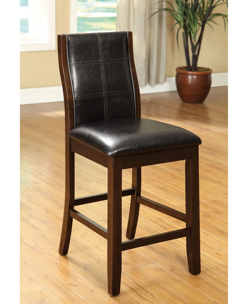 Egnew Dark Oak Pub Chair (Set of 2)