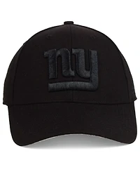 '47 Brand New York Giants Black & Black Mvp Strapback Cap