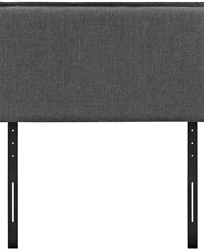 Camille Twin Upholstered Fabric Headboard